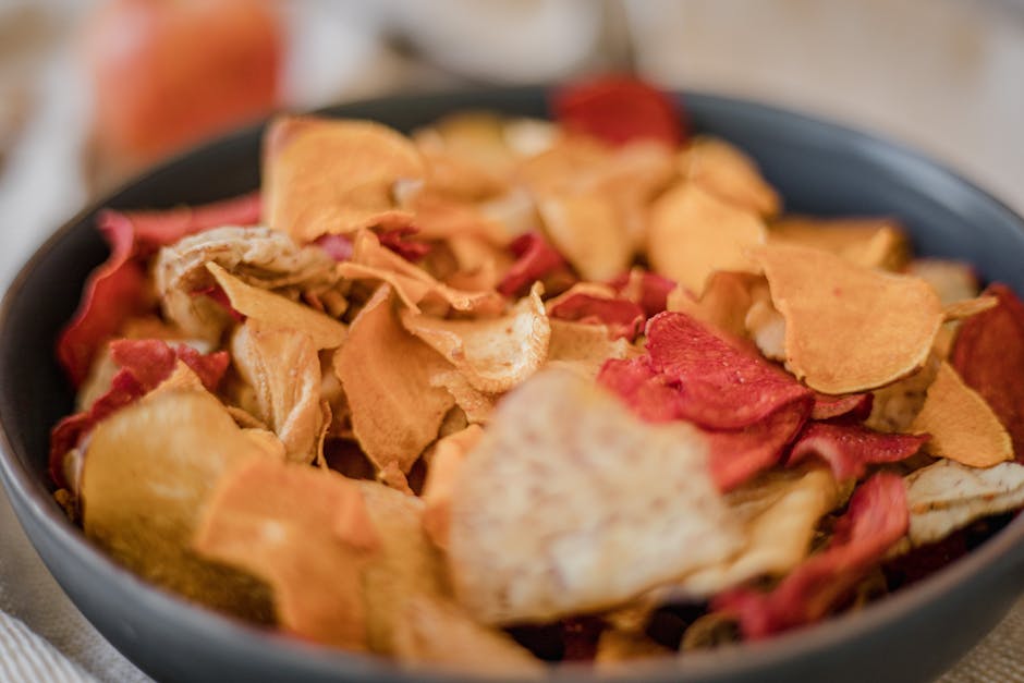 Organic Carrot Dehydrated Chips